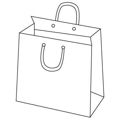 Sacchetto di carta con manico