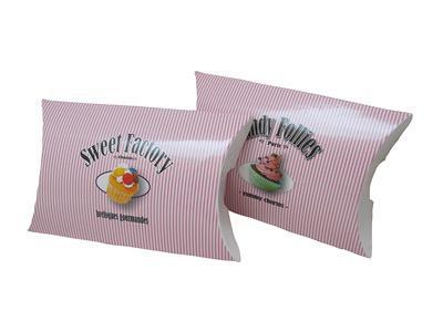 Scatola in cartoncino per caramelle e dessert, scatola stampata personalizzata
