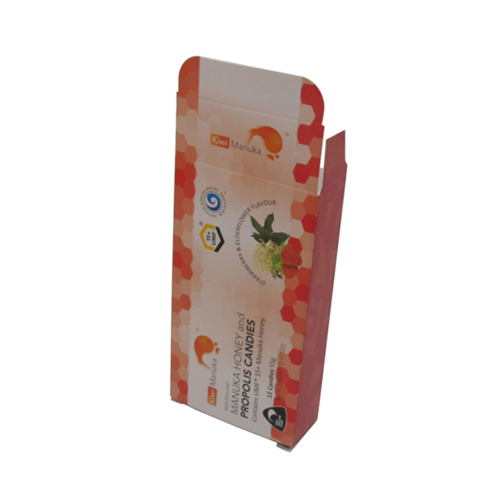 Scatola con chiusura, cartone pieghevole in cartoncino