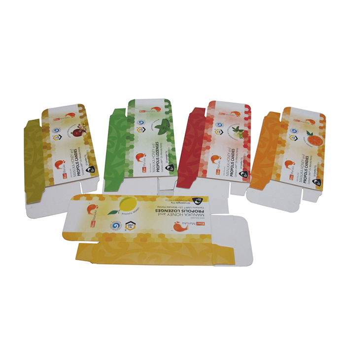 Scatola con chiusura, cartone pieghevole in cartoncino